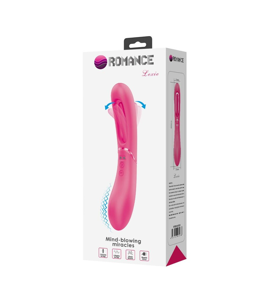 ROMANCE - VIBRADOR LEXIE G-SPOT 7 VIBRAÇÕES ROSA