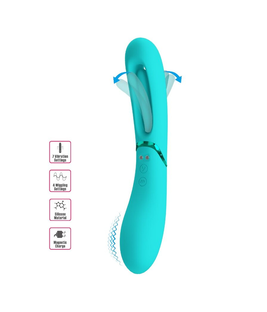 ROMANCE - LEXIE VIBRADOR PUNTO G 7 VIBRACIONES AZUL