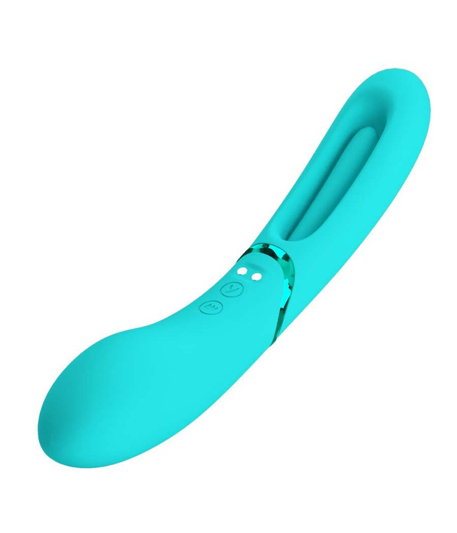 ROMANCE - VIBRATEUR POINT G LEXIE 7 VIBRATIONS BLEU