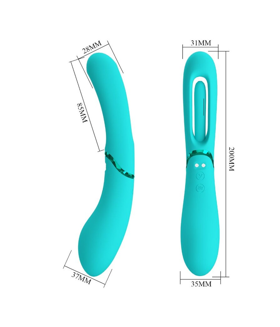ROMANCE - LEXIE G-SPOT VIBRATOR 7 VIBRATIONS BLUE