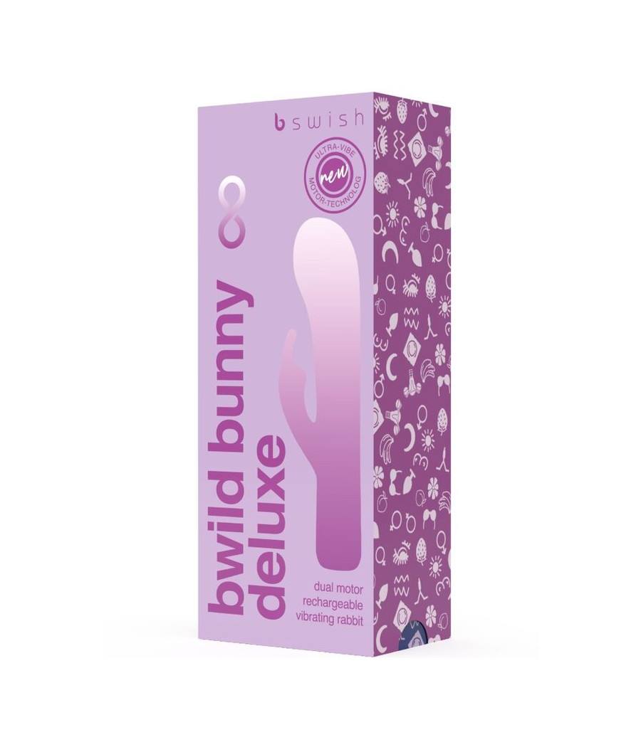 B SWISH - BWILD BUNNY INFINITE DELUXE VIBRADOR RABBIT 10 VIBRACIONES MORADO