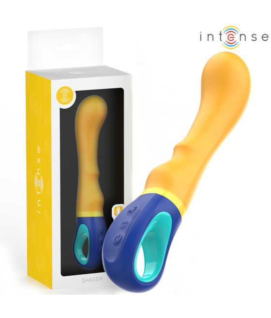 INTENSE - SHAGGY VIBRADOR PUNTO-G AMARILLO