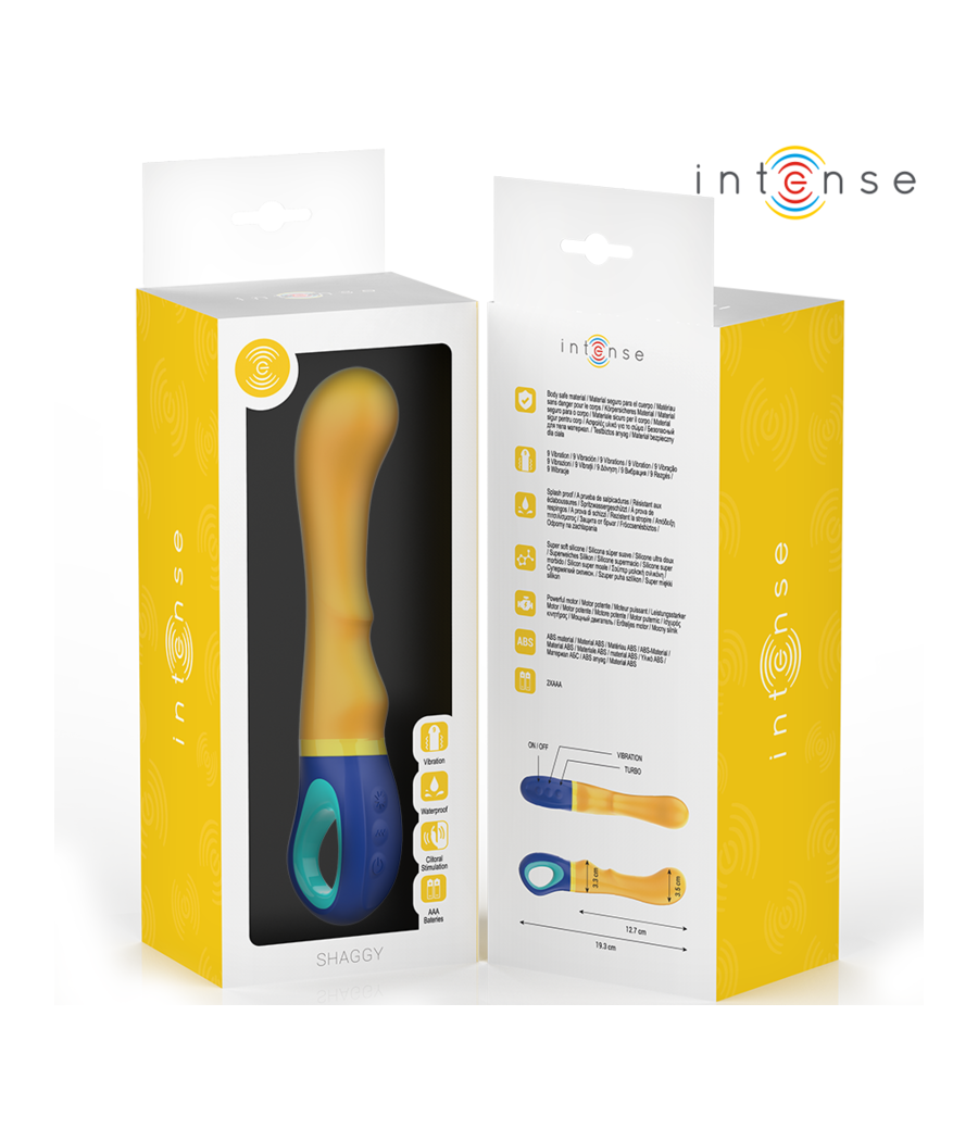 VIBRADOR INTENSO - SHAGGY AMARELO G-SPOT