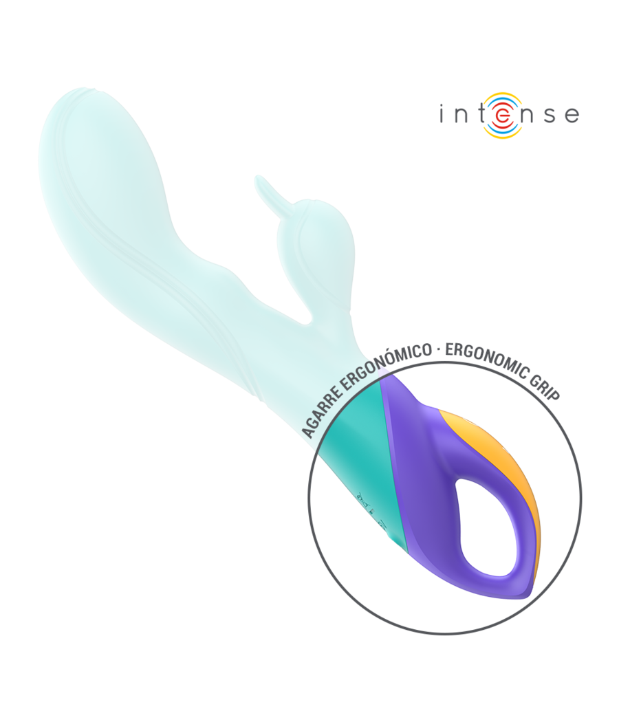 INTENSE - FRED VIBRADOR RECARGABLE RABBIT AZUL