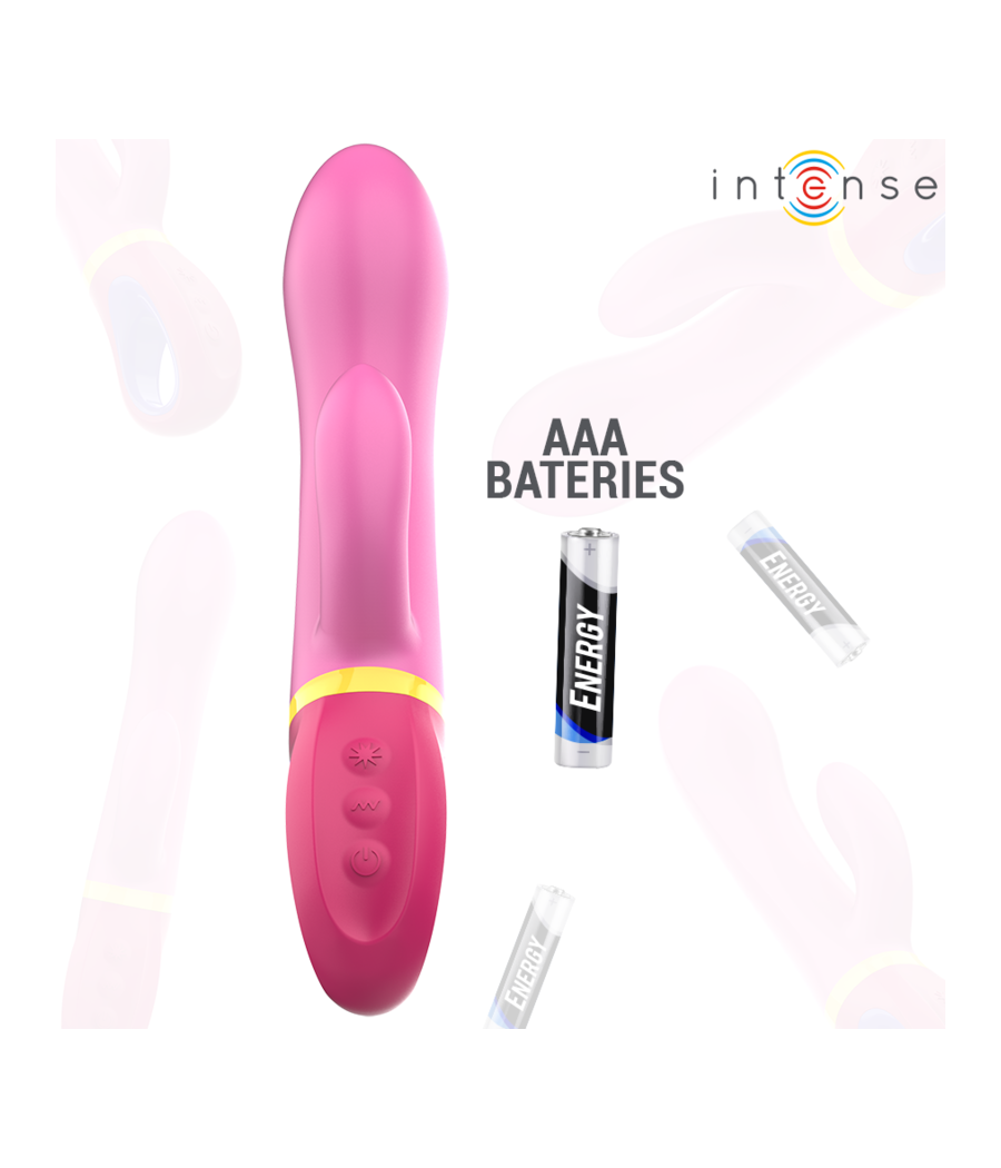 INTENSE - VIBRATEUR LAPIN ROSE DAPHNE