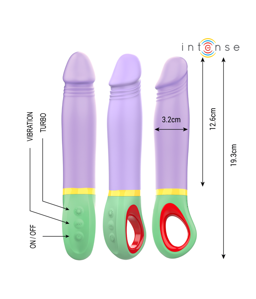 INTENSE - VELMA VIBRADOR CLÁSICO MORADO