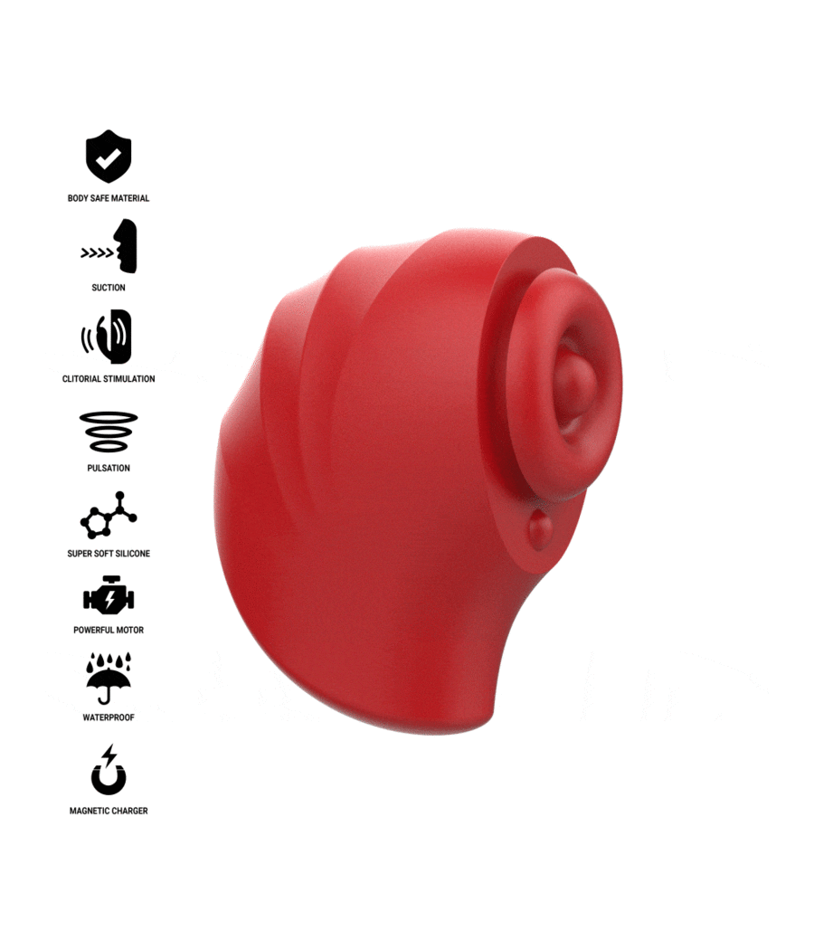 INTENSE - DONNIE STIMOLATORE CLITORIDEO ROSSO/VERDE