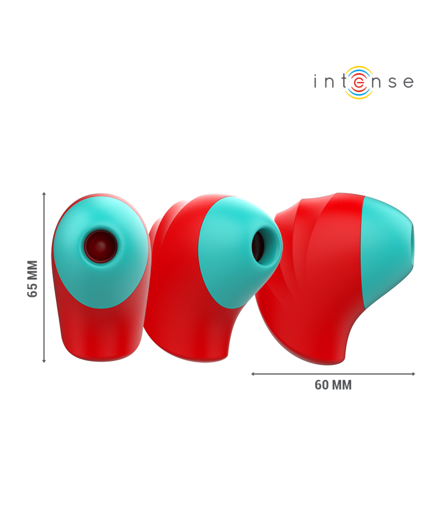 INTENSE - DONNIE STIMOLATORE CLITORIDEO ROSSO/VERDE