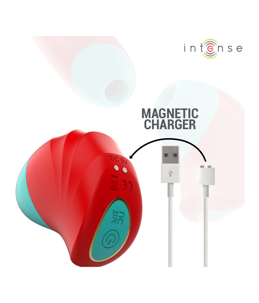 INTENSE - DONNIE STIMOLATORE CLITORIDEO ROSSO/VERDE