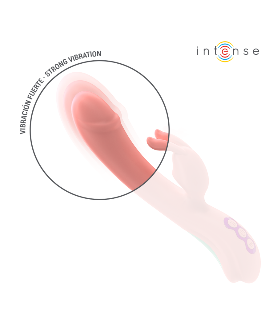 INTENSE - RACHEL RABBIT VIBRATOR 5 VIBRATIONEN ROSA