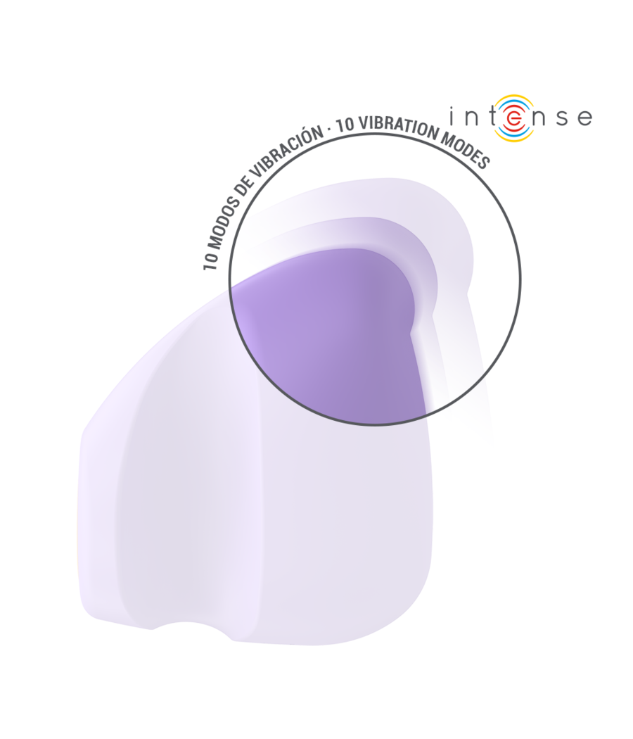 INTENSE - URSULA STIMULATOR 10 VIBRATIONS PURPLE