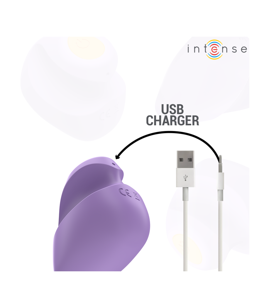 INTENSE - URSULA STIMULATEUR 10 VIBRATIONS VIOLET