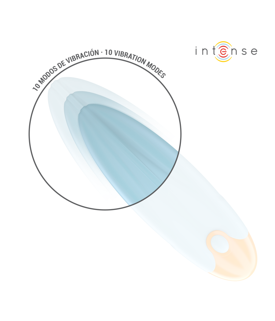INTENSE - MIKE VIBRATING BULLET 10 VIBRAZIONI BLU