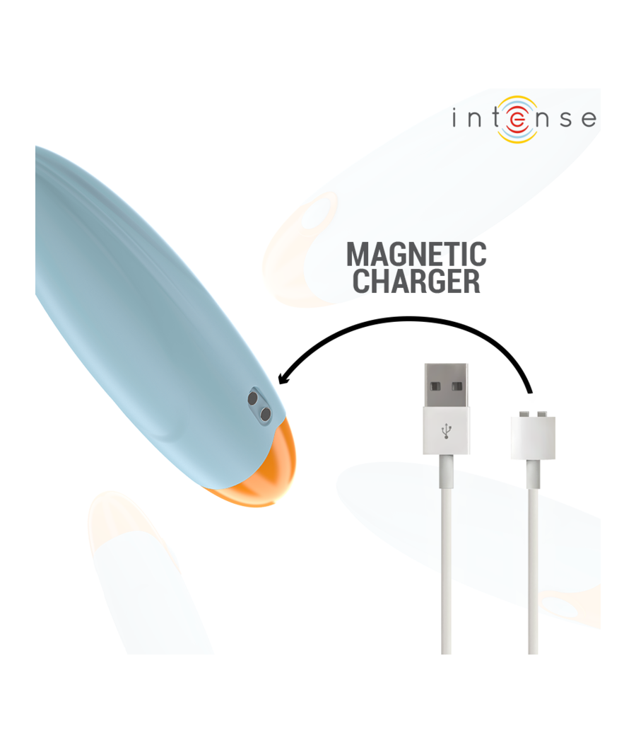 INTENSE - MIKE VIBRATING BULLET 10 VIBRAÇÕES AZUL