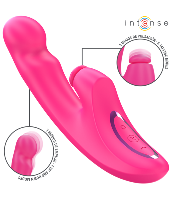 INTENSE - EMI VIBRATOR 13,5 CM MULTIFUNKTION 3 IN 1 10 VIBRATIONEN ROSA