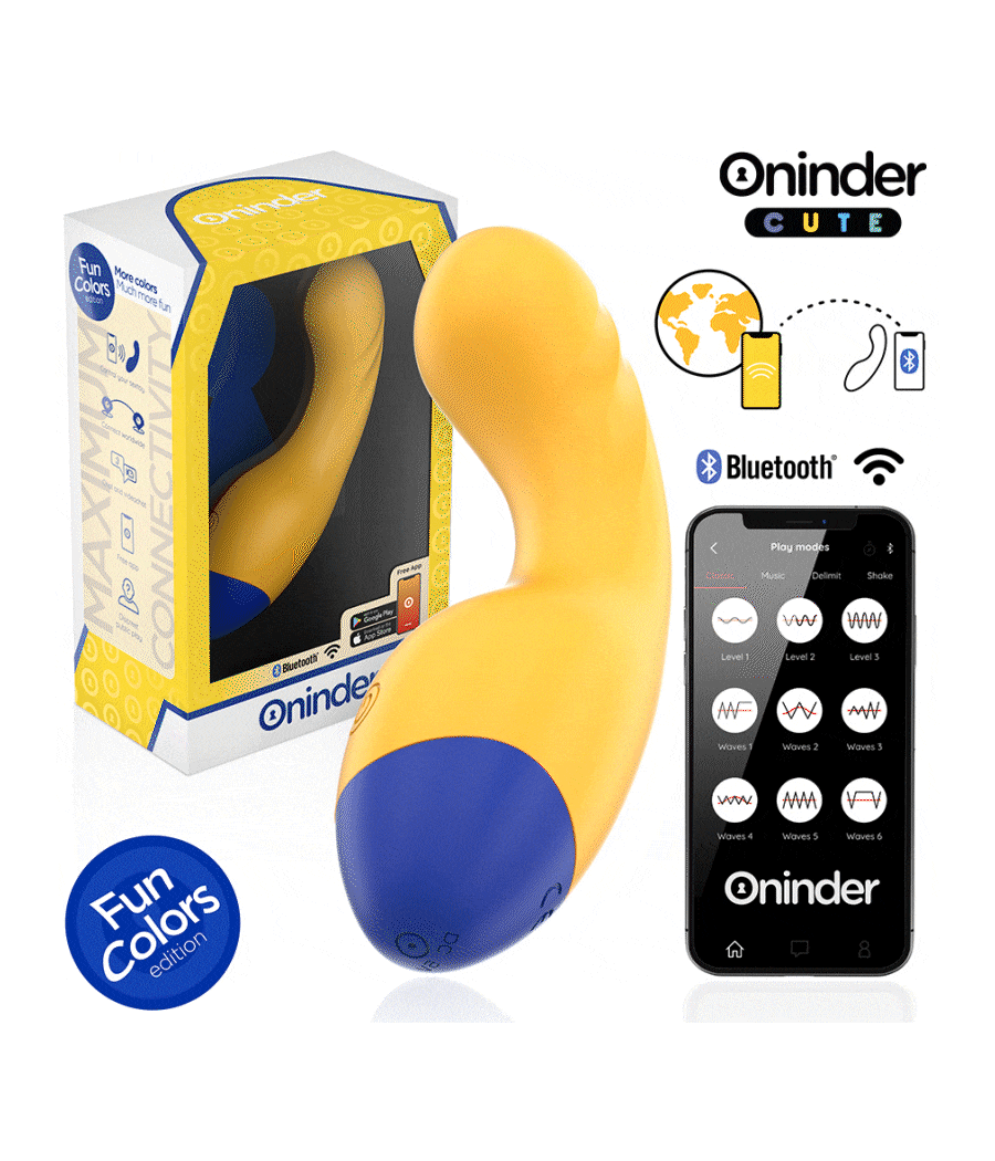 ONINDER CUTE - LOVE BUDDY MASTER VIBRADOR PUNTO G - APP MUNDIAL GRATUITA