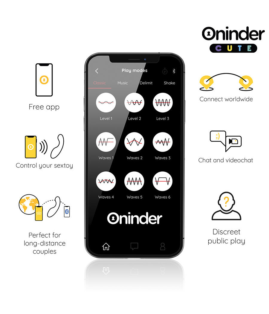 ONINDER CUTE - LOVE BUDDY MASTER VIBRADOR DE PONTO G - APLICATIVO MUNDIAL GRATUITO