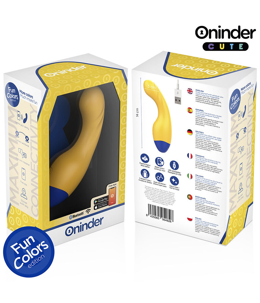 ONINDER CUTE - LOVE BUDDY MASTER VIBRADOR PUNTO G - APP MUNDIAL GRATUITA
