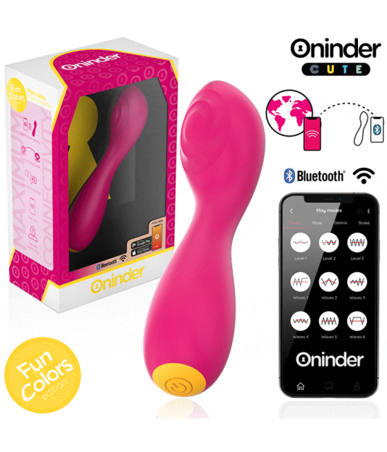 ONINDER CUTE - VIBRATORE PUNTO G LOVE BUDDY MASTER - APP GRATUITA IN TUTTO IL MONDO