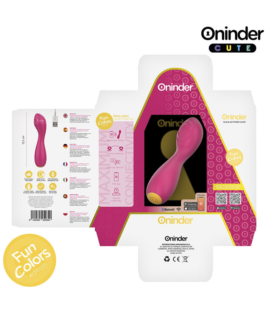 ONINDER CUTE - LOVE BUDDY MASTER VIBRADOR PUNTO G - APP MUNDIAL GRATUITA