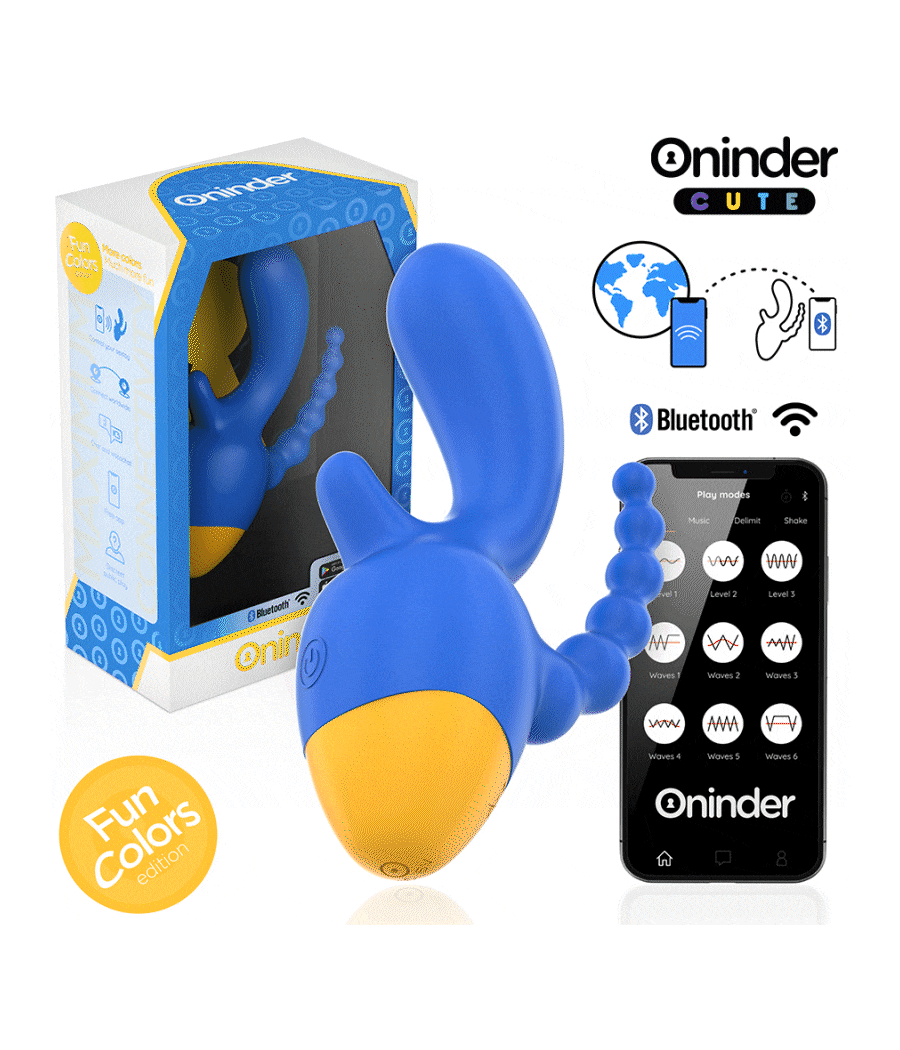 ONINDER CUTE - LOVE 3 SOME TRIPLE VIBRADOR - APP MUNDIAL GRATUITA