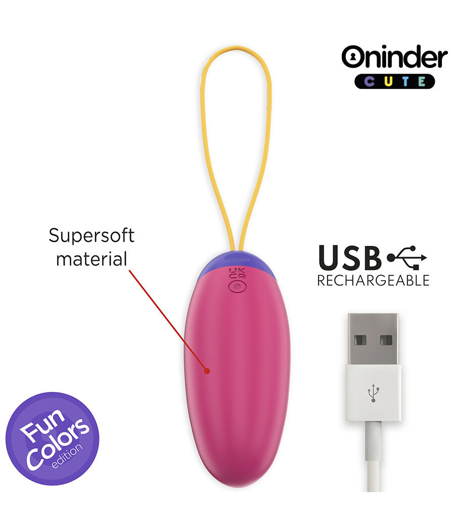 ONINDER CUTE – LIEBE, VERGNÜGEN, VIBRO-WAVE-KOPFEN MIT SILIKON-EI – KOSTENLOSE GLOBALE APP