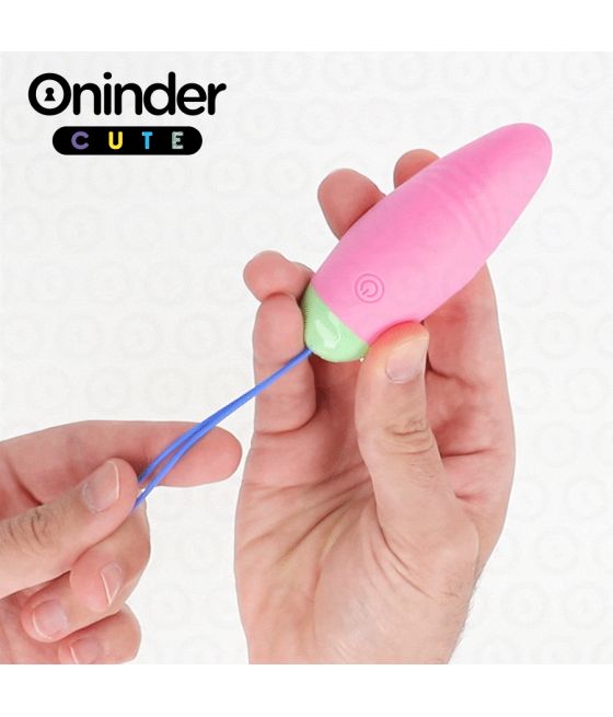 ONINDER CUTE - ŒUF EN SILICONE VIBRANT ET ROTATIF À 360° - APPLICATION MONDIALE GRATUITE