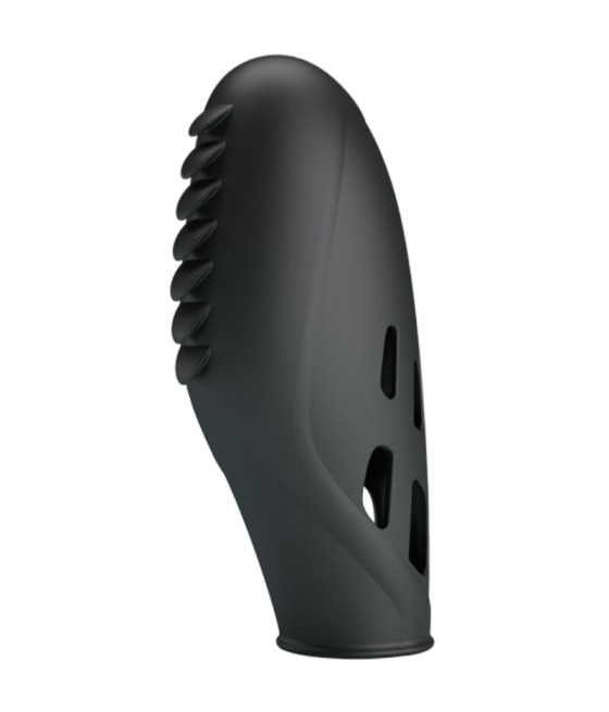PRETTY LOVE - GILO VIBRADOR DE DEDO SILICONA NEGRO