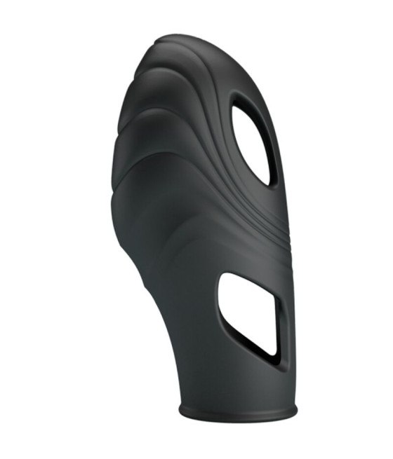 PRETTY LOVE - LICH SILICONE FINGER VIBRATOR BLACK