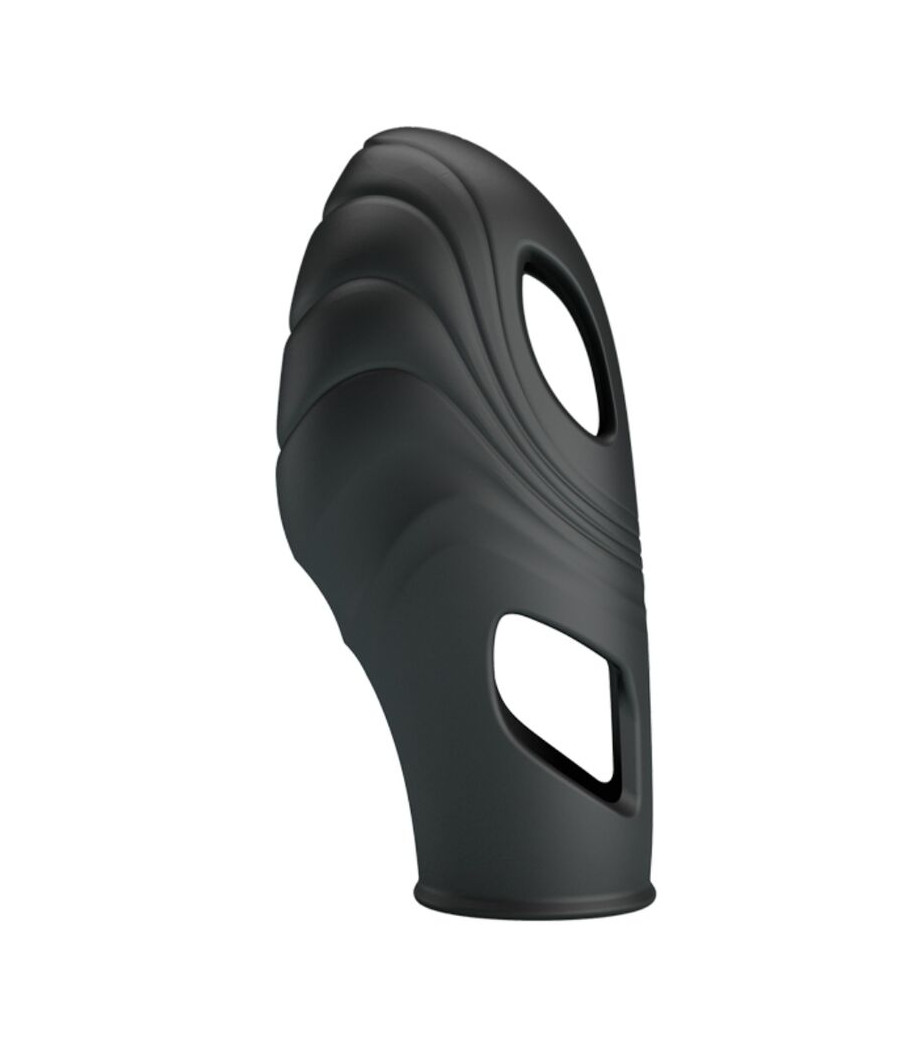 PRETTY LOVE - LICH SILICONE FINGER VIBRATOR BLACK