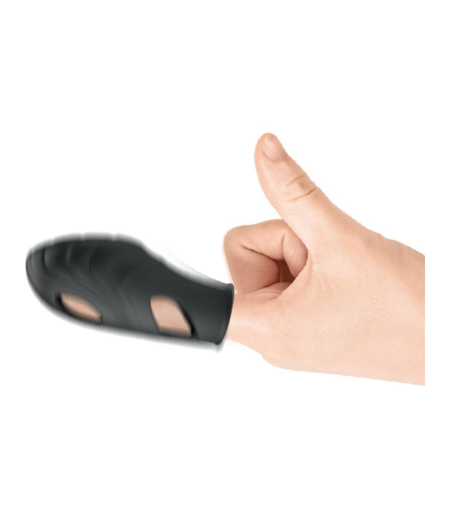 PRETTY LOVE - VIBRATEUR DE DOIGT EN SILICONE LICH NOIR