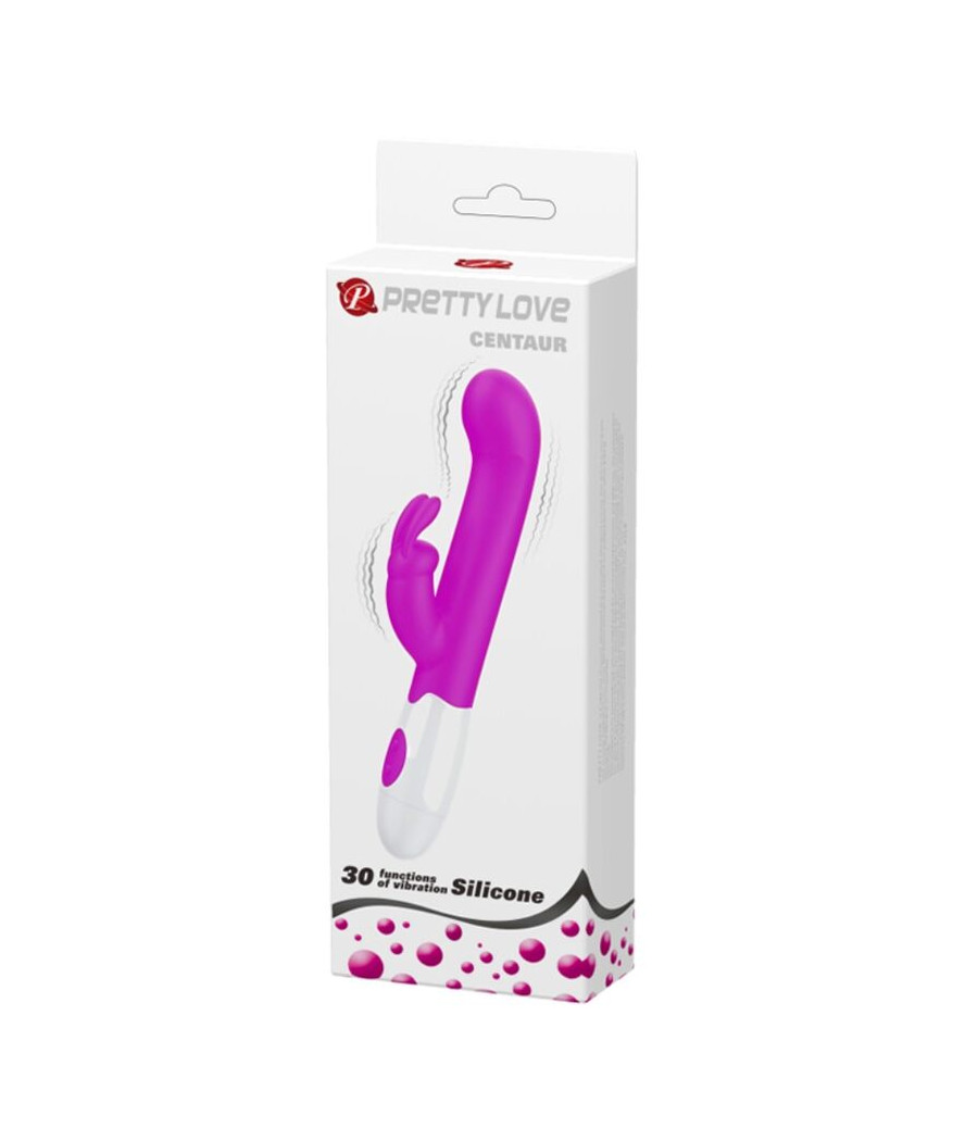 PRETTY LOVE - CENTAUR VIBRATOR RABBIT 30 MODOS DE VIBRAÇÃO ROXO
