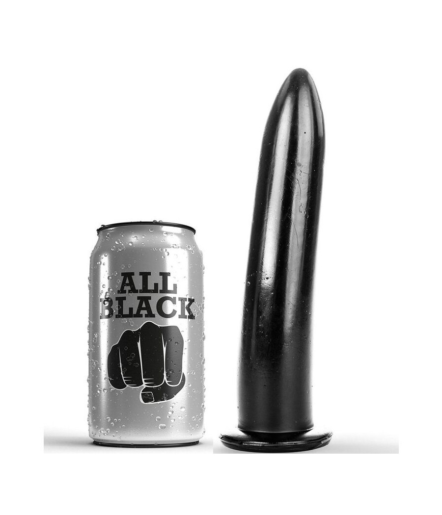 ALL BLACK - DILATADOR ANAL Y VAGINAL 20 CM