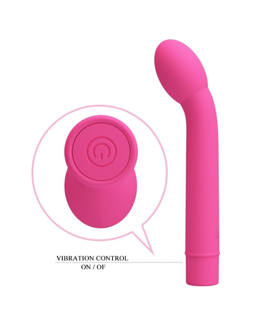 PRETTY LOVE - VIBRATEUR POINT G LOGAN 10 VIBRATIONS ROSE