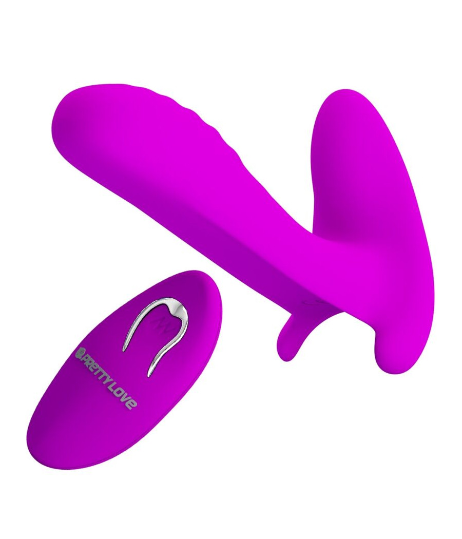 PRETTY LOVE - MASSAGEADOR E VIBRADOR 12 VIBRAÇÕES CONTROLE REMOTO ROXO