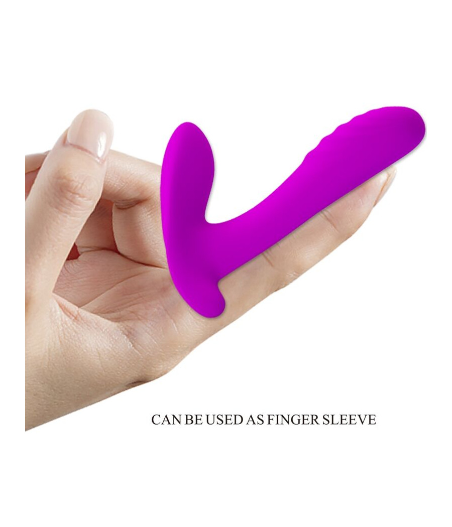 PRETTY LOVE - MASSAGER & VIBRATOR 12 VIBRATIONS REMOTE CONTROL PURPLE