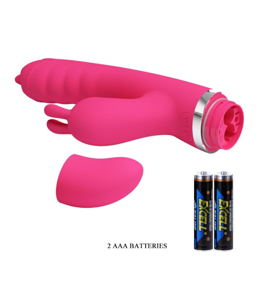 PRETTY LOVE - VIBRATORE MULTIFUNZIONE CONIGLIO PHOENIX ROSA