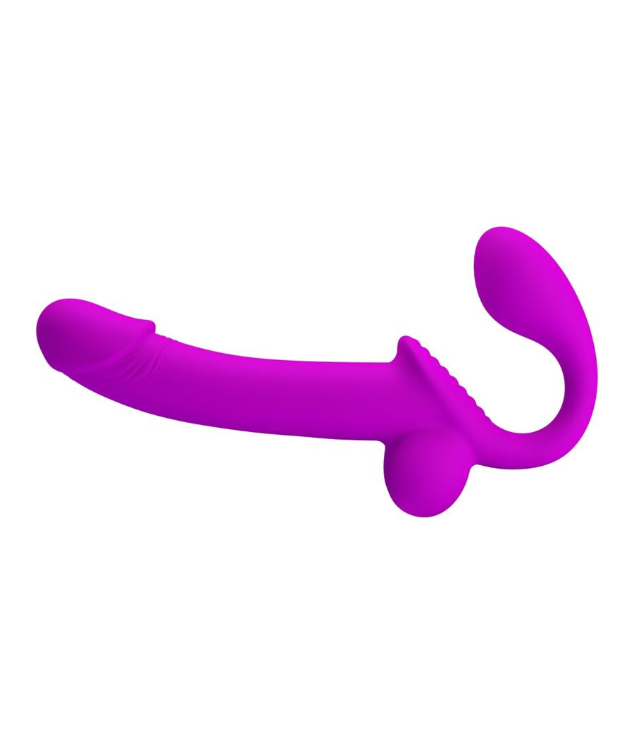 PRETTY LOVE - KELPIE ESTIMULADOR STRAP-ON DOBLE MORADO