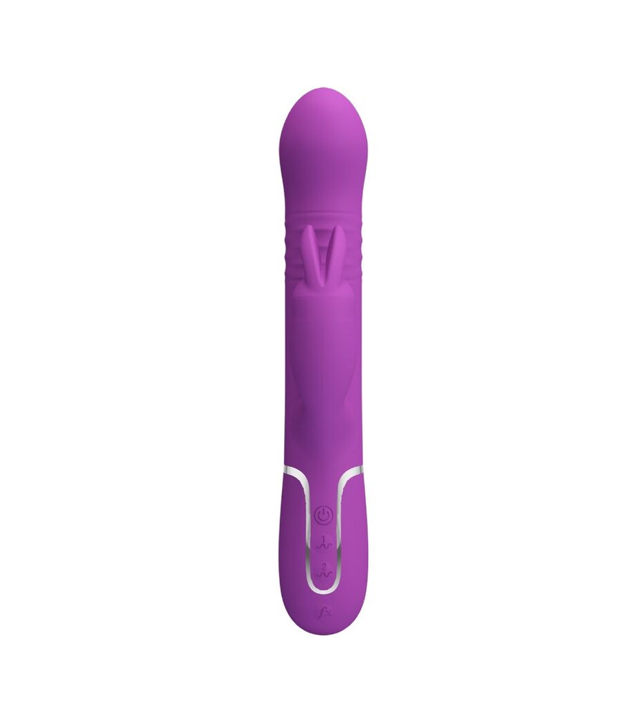 PRETTY LOVE - COALE 4 IN 1 MULTIFUNZIONE VIBRATORE CONIGLIO VIOLA