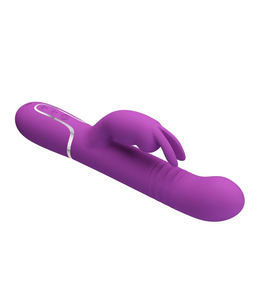 PRETTY LOVE - COALE 4 IN 1 MULTIFUNCTION RABBIT VIBRATOR  PURPLE
