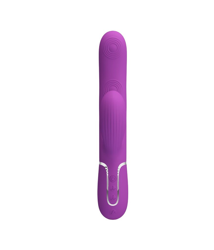 PRETTY LOVE - PERLITA 3 IN 1 VIBRATORE MULTIFUNZIONE CONIGLIO VIOLA