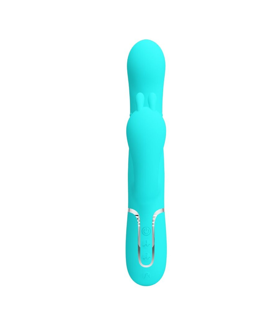 PRETTY LOVE - CAMMY 4 EN 1 VIBRATEUR MULTIFONCTION TRIPPLE RABBIT BLEU
