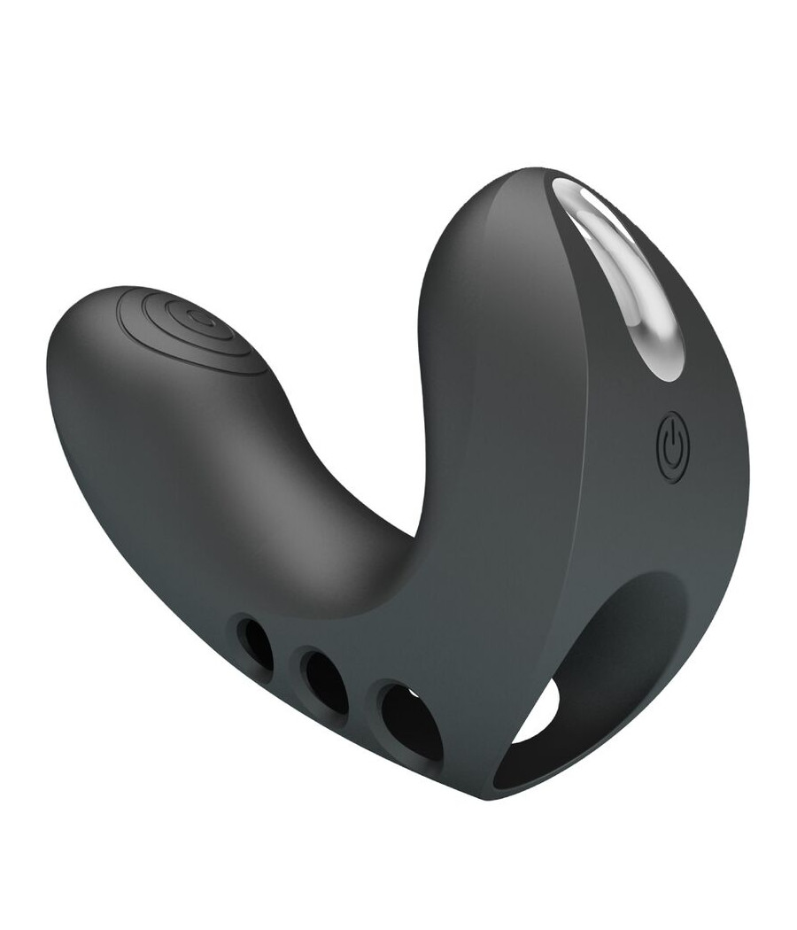 PRETTY LOVE - VIBRATEUR DOIGT CAMELIA 7 VIBRATIONS NOIR