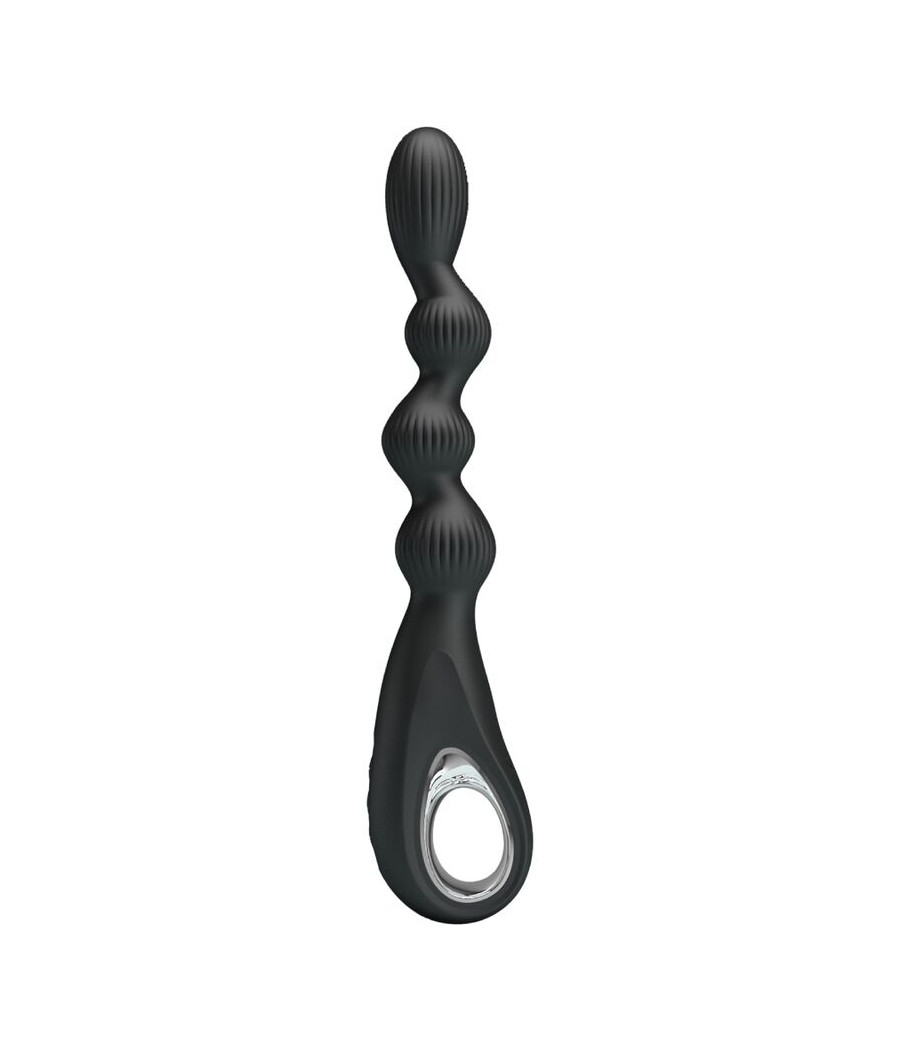 PRETTY LOVE - FEDERER VIBRADOR ANAL 12 VIBRAÇÕES PRETO