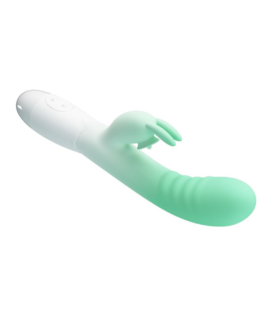PRETTY LOVE - VIBRATORE CONIGLIO CERBERUS 3O VIBRAZIONI VERDE