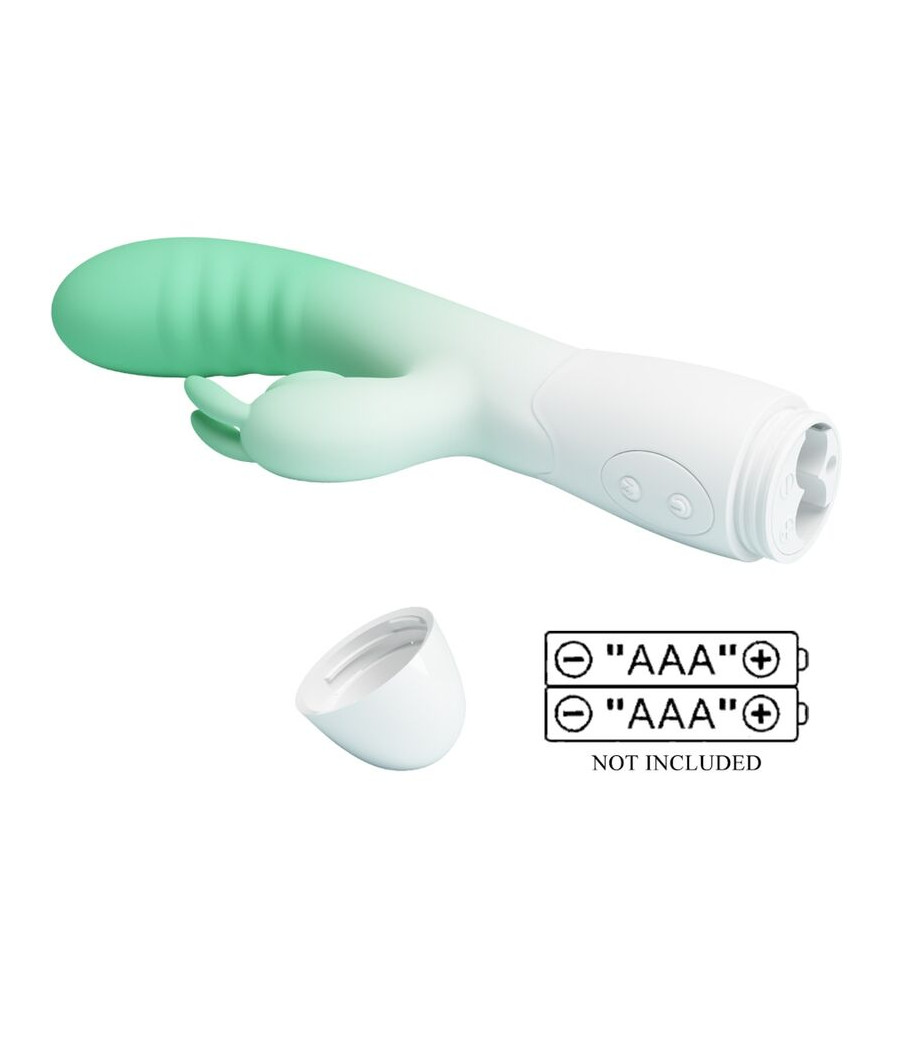 PRETTY LOVE - VIBRATEUR LAPIN CERBERUS 30 VIBRATIONS VERT