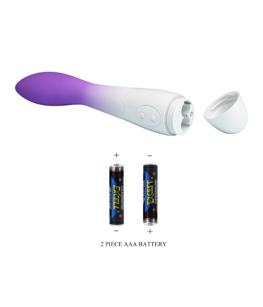 PRETTY LOVE - VIBRATORE PUNTO G BISHOP 30 VIBRAZIONI VIOLA