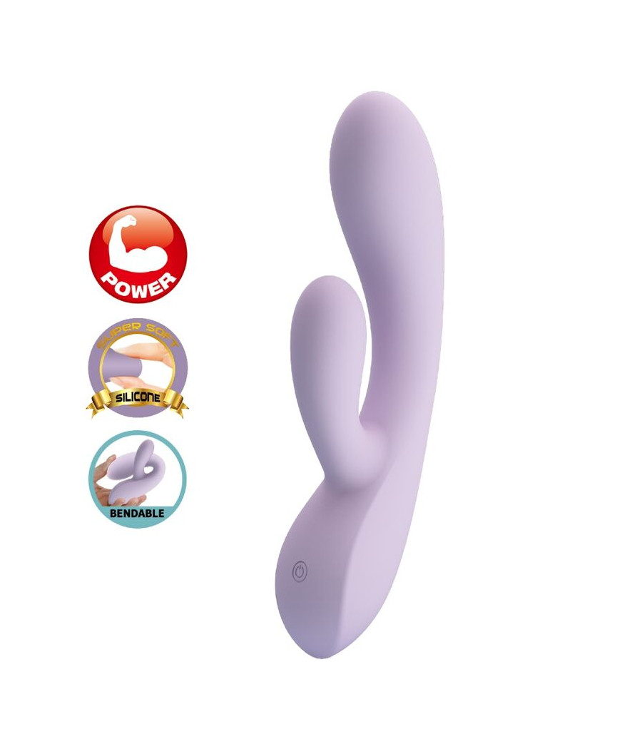 PRETTY LOVE - VIBRATORE CONIGLIO ROSOLYN 10 VIBRAZIONI VIOLA