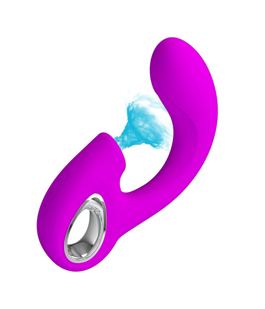 PRETTY LOVE - SIBEL SIBEL G-SPOT VIBRATOR + KLITORIS-STIMULATOR 10 VIBRATIONEN LILA