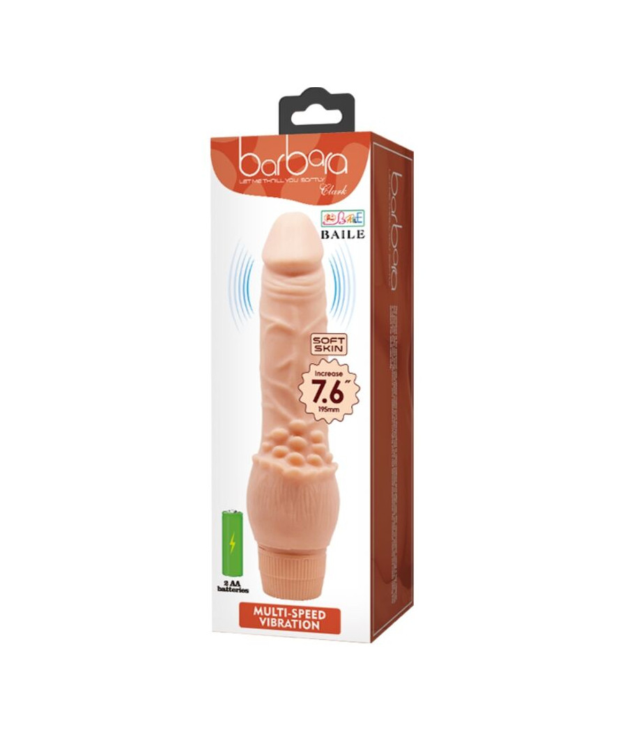 BAILE - BARBARA REALISTIC VIBRATOR 19.5 CM FLESH